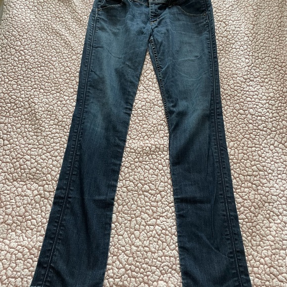 Women's Dark Blue Jeans - Picture 6 of 6